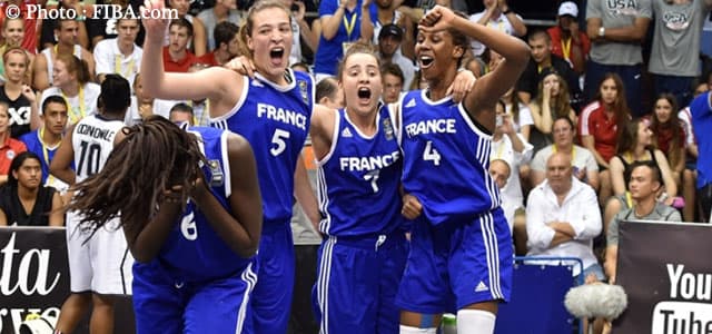 Championnat du Monde U18 3x3 - Lisa Berkani - Alexia Chartereau - Maeva Djaldi Tabdi - Francesca Dorby