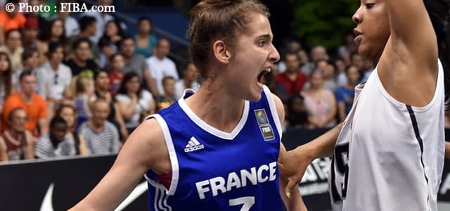 Championnat du Monde U18 3x3 - Lisa Berkani - Alexia Chartereau - Maeva Djaldi Tabdi - Francesca Dorby