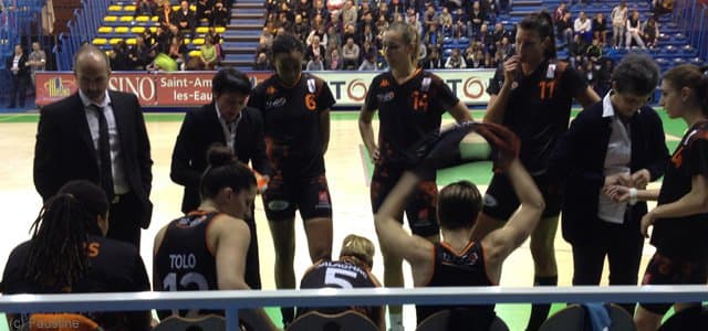EuroLeague F - Schio - Bourges - Isabelle Yacoubou - Cline Dumerc