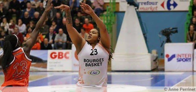 EuroLeague F - Bourges - Kayseri - Danielle Adams - Cline Dumerc - Stella Kaltsidou - Gabriela Marginean