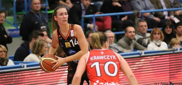 LFB - Bourges - Lyon - Sara Chevaugeon - Johanna Leedham - Pauline Lo