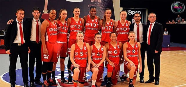 LFB - Mondeville - Kimberley Gaucher-Smith - Mari�me Badiane