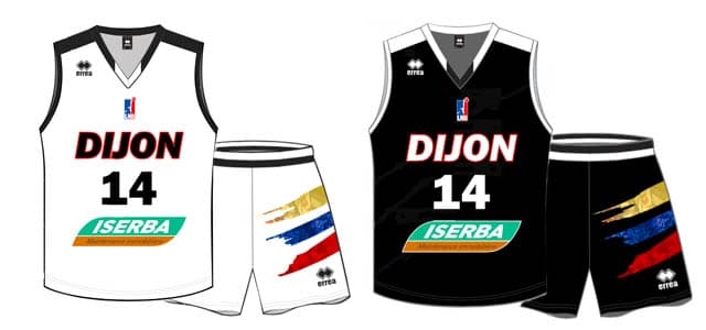 JDA Dijon - Pro A - Maillots