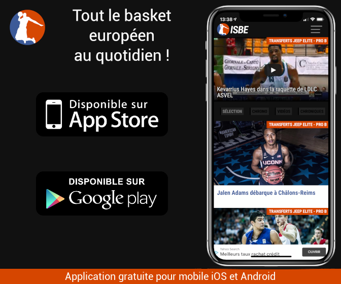 Ne manquez rien de la Jeep Elite, Euroleague, LFB, LNB avec Inside Basket Europe